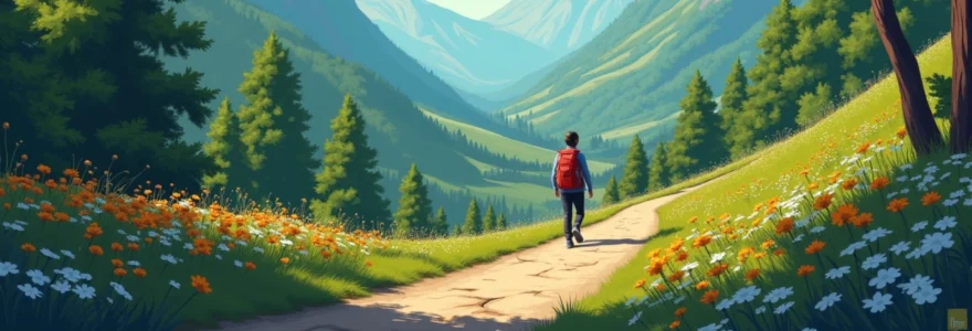 chemins de randonnée